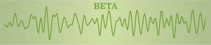 beta brain waves pattern